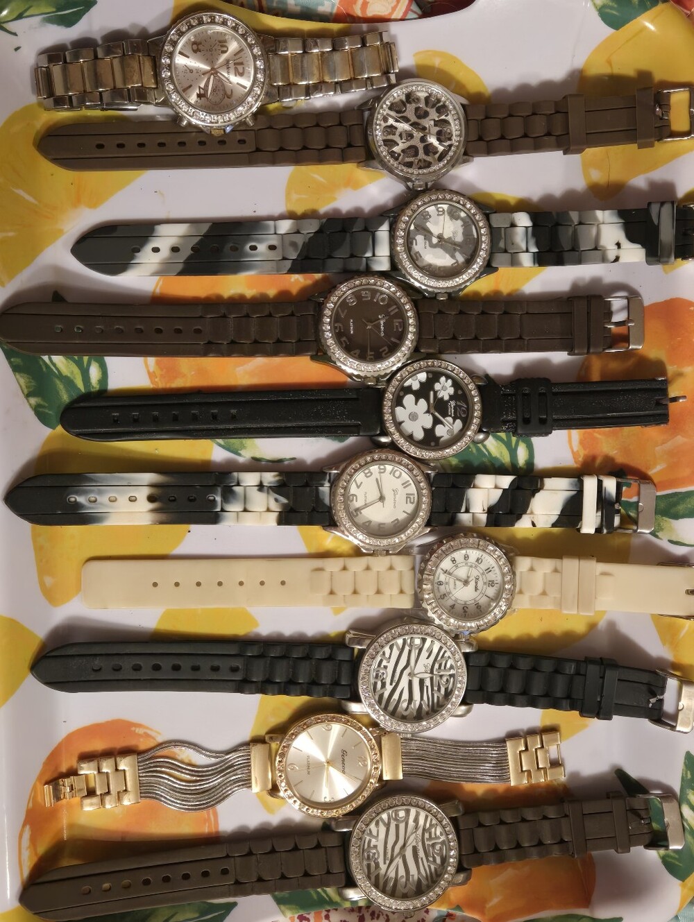 Assorted Women's Fashion Watches — Neutral & Black Mix